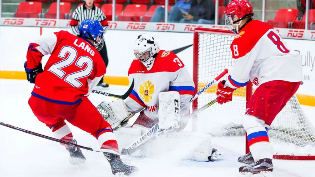 Utkání Česko "18" - Rusko "18"