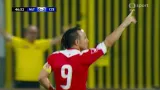 Mifsud zkraje druhého poločasu snížil na 1:2 (47. min.)