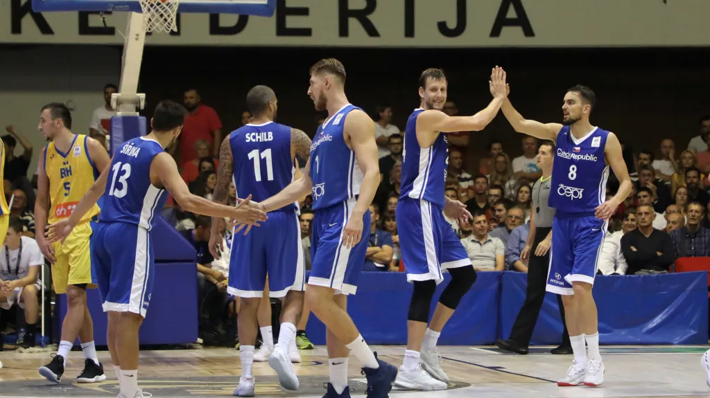 Radost českých basketbalistů