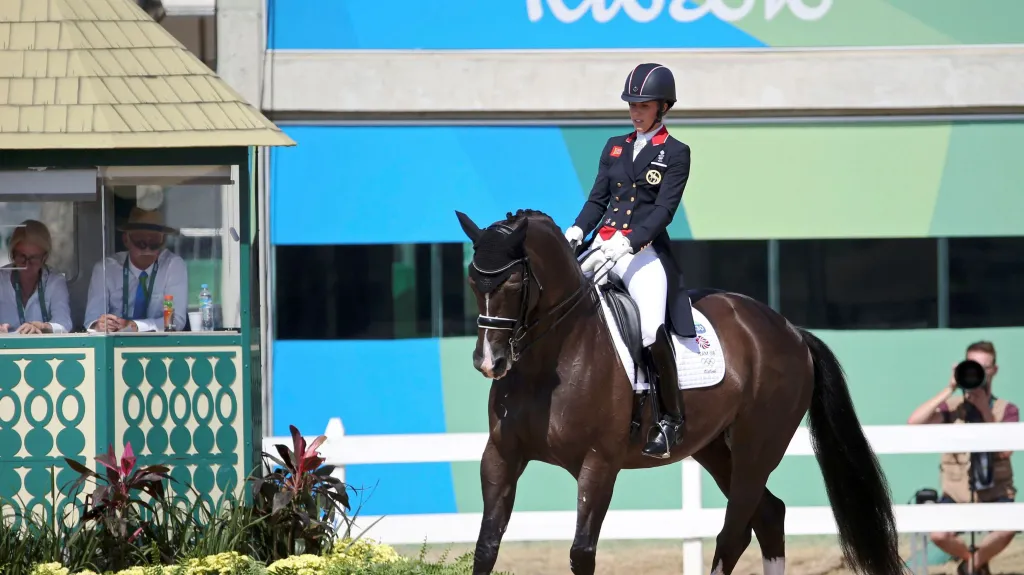 Charlotte Dujardinová v jezdecké drezuře