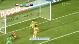 Šance v utkání Chile - Austrálie: Wilkinson vykopl míč z brankové čáry