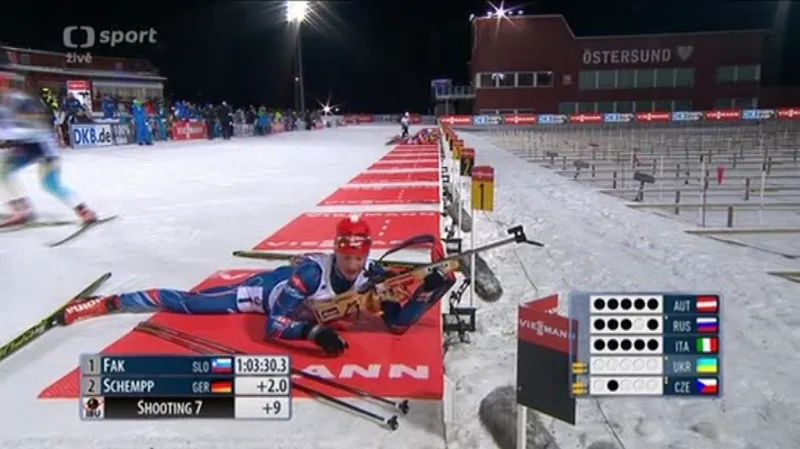 Zlomová položka Moravce ve smíšené štafetě