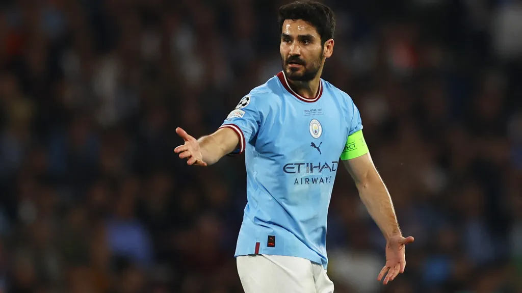 Ilkay Gündogan ještě v dresu Manchesteru City