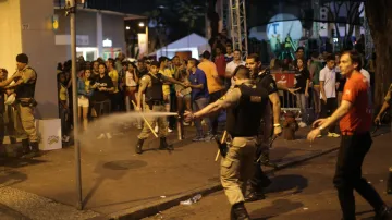 Nepokoje v Belo Horizonte