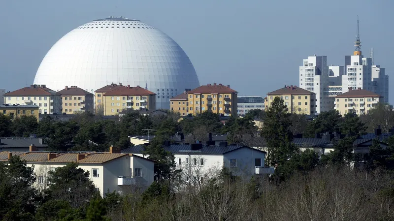 Stockholmská hala Globen