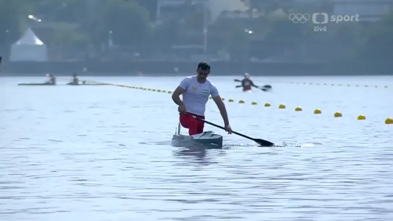 Finále kanoistů na 1 km s Martinem Fuksou