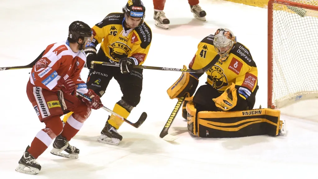 Utkání Olomouc - Litvínov