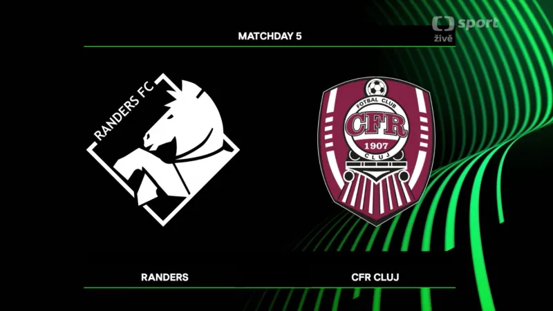 Sestřih utkání Randers - Kluž