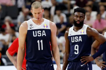 Zklamaní basketbalisté USA