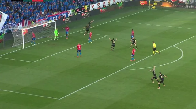 Gól v utkání Plzeň – Sparta Praha: Dweh vl. – 0:1 (79. min.)