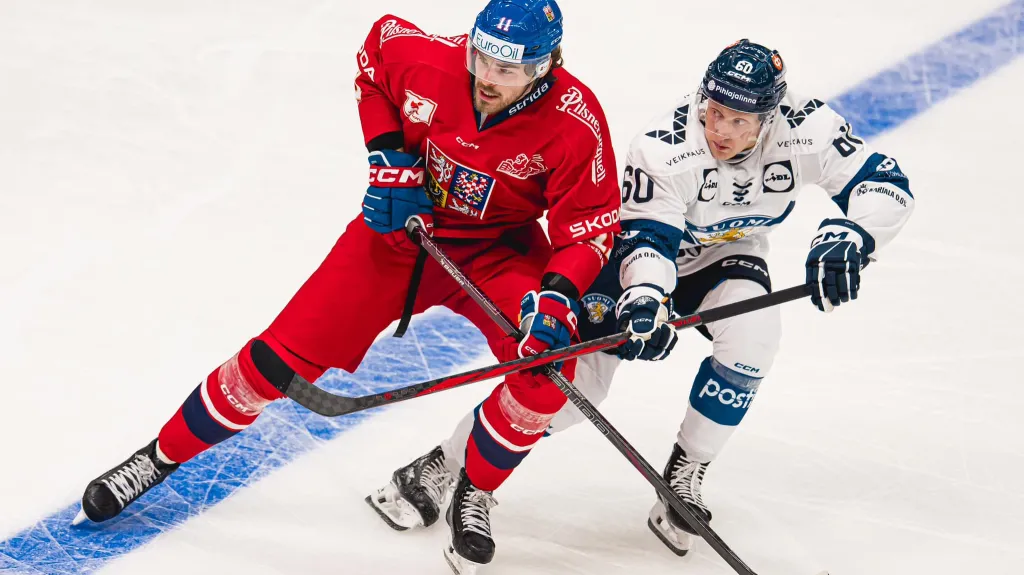 Kryštof Hrabík v utkání proti Finsku