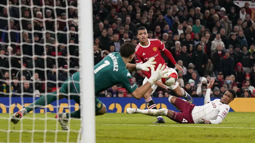 Utkání Manchester United - Aston Villa