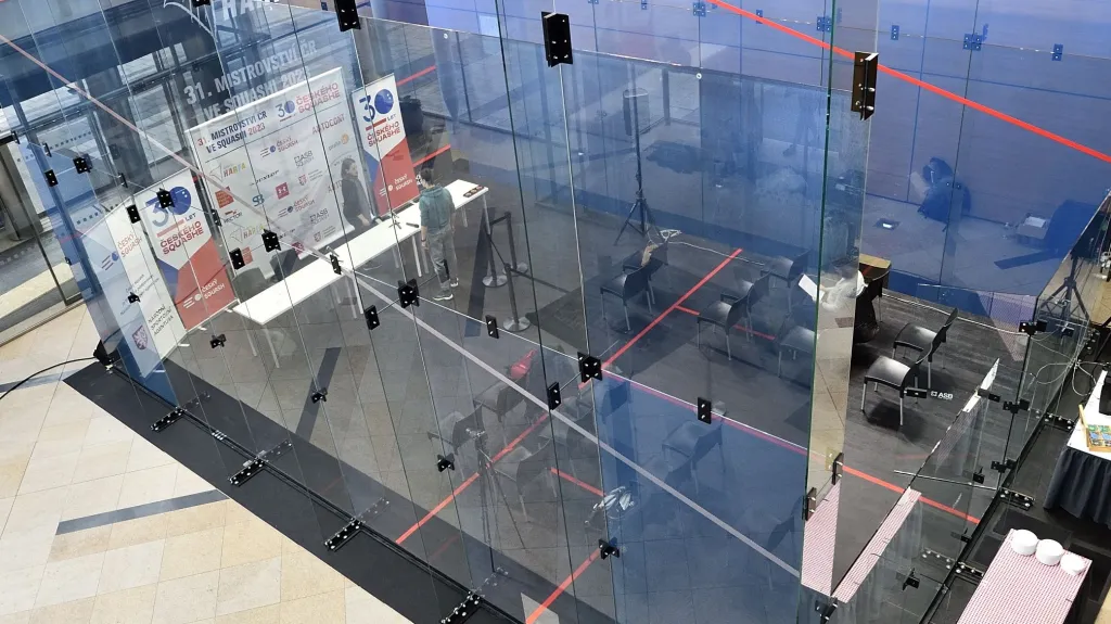 Dějiště MČR ve squashi