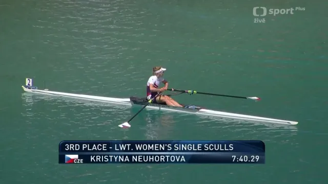 Bronzová jízda Neuhortové na ME v Bledu