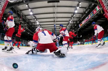 Utkání českých hokejistek s Kanadou