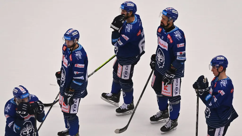 Zklamaní hokejisté Kladna