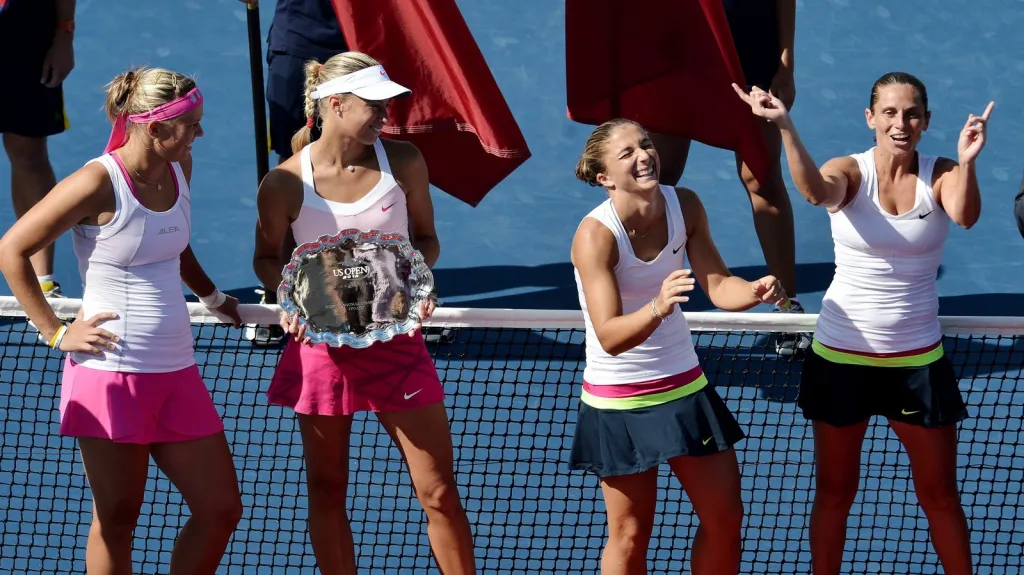 České tenistky po finále US Open