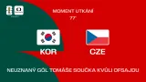Moment utkání Souček