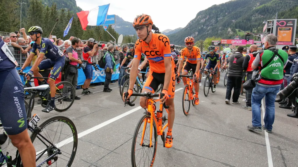 Jan Hirt na Giro d'Italia 2017