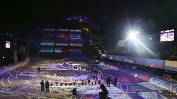 Zahajovací ceremoniál MS ve sjezdovém lyžování