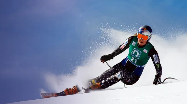 Záznam slalomu lyžařů na SP v Alta Badii