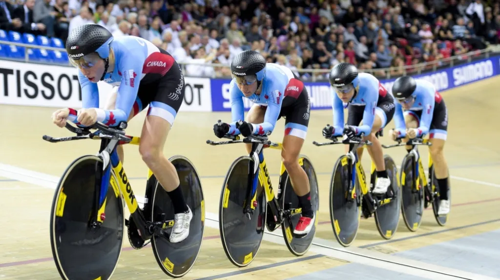 Ženský tým Kanady na MS v dráhové cyklistice 2015