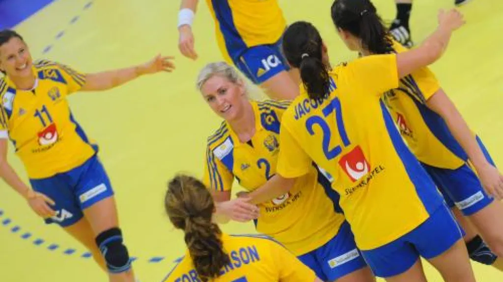 Tým házenkářek ze Švédska