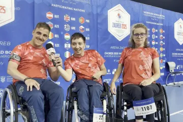 Družstvo boccistů získalo na mistrovství Evropy stříbro