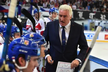 Trenér národního týmu Miloš Říha