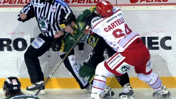 Utkání Třinec - Karlovy Vary