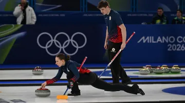 Záznam curlingového mixu Česko – Švýcarsko