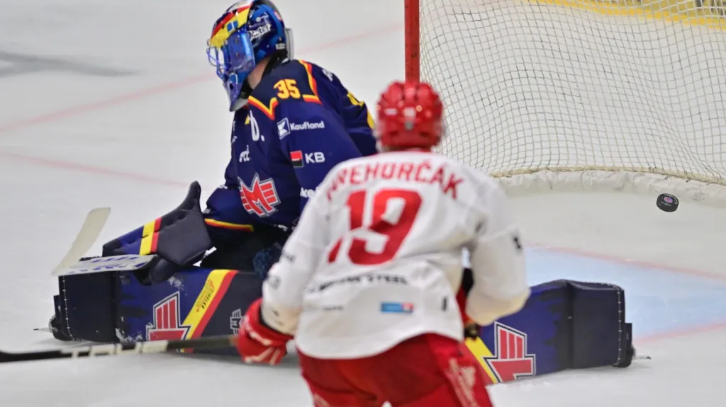 Utkání České Budějovice – Třinec 