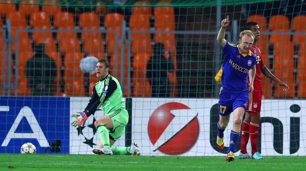 BATE Borisov - Bayern Mnichov