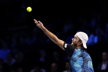 Tomáš Macháč na turnaji ATP ve Vídni