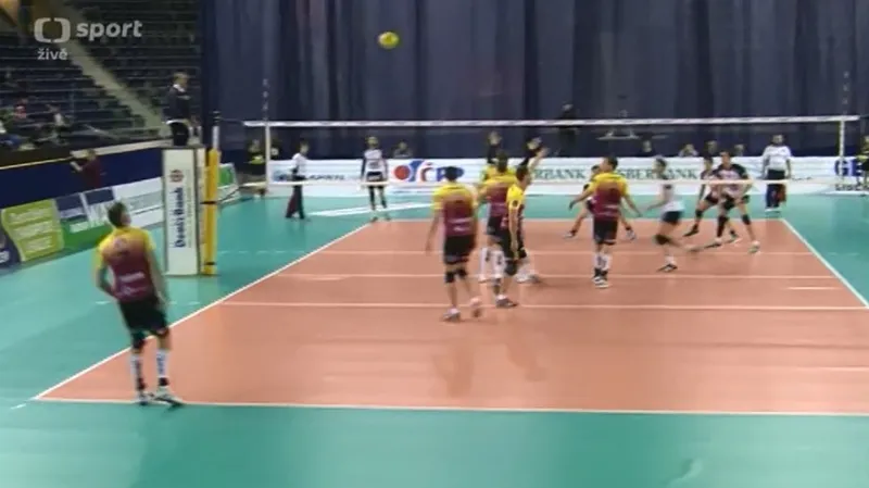 Volejbalistům Liberce snaha o první výhru v LM nevyšla
