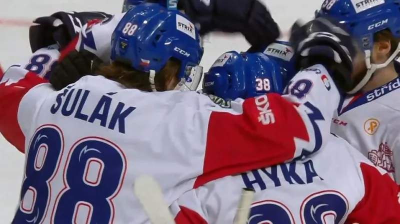 Gól v utkání Rusko – Česko: Flek – 1:1 (20. min.)