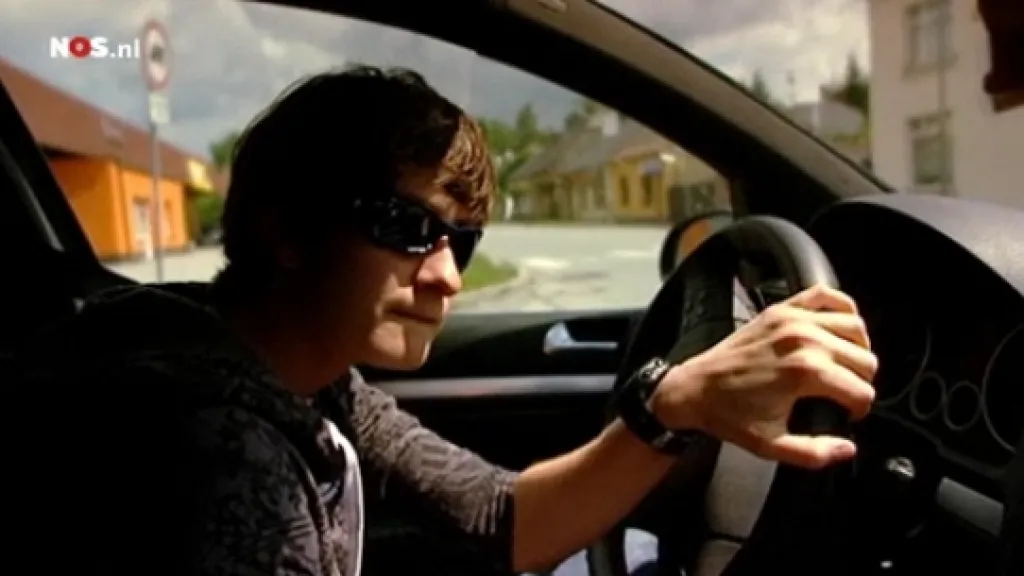 Martina Sáblíková coby řidička