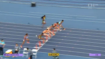 Finále žen na 60 metrů překážek