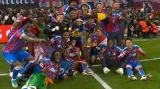 Fotbalisté slaví triumf v Konferenční lize