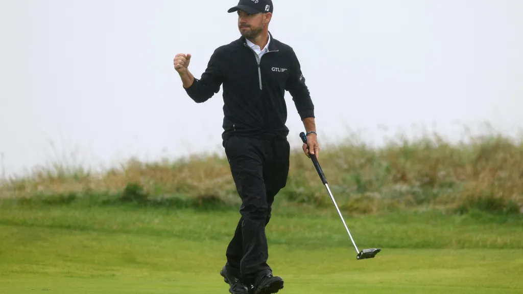 Brian Harman na British Open