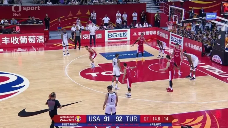 Infarktový závěr utkání USA - Turecko