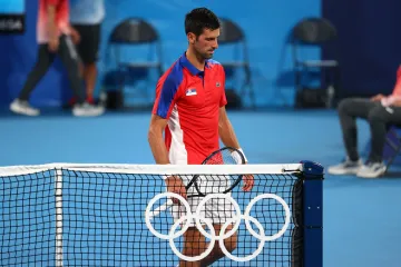 Zklamaný Novak Djokovič