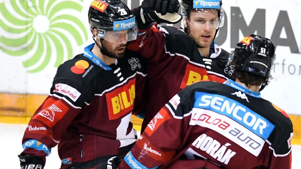 Sparťanská radost z branky Vladimíra Sobotky