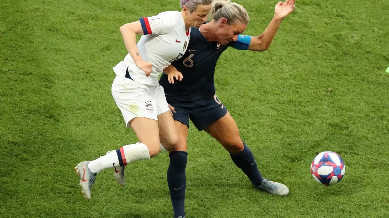 Sestřih čtvrtfinále Francie - USA