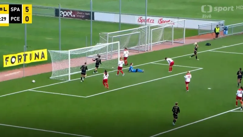 Sestřih utkání Sparta Praha – Pardubice