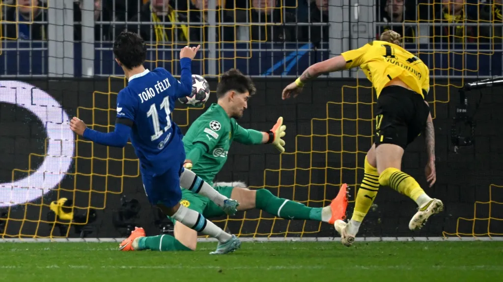 Utkání Borussia Dortmund - Chelsea