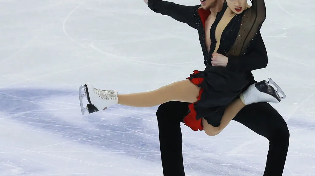 Madison Chocková a Evan Bates