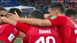 Gól v utkání Švýcarsko - Kostarika: Džemaili - 1:0 (31. min.)