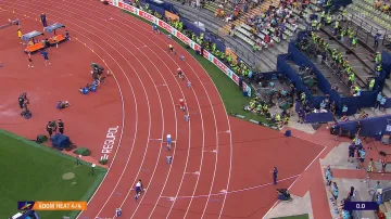 Rozběh Pavla Masláka na 400 metrů