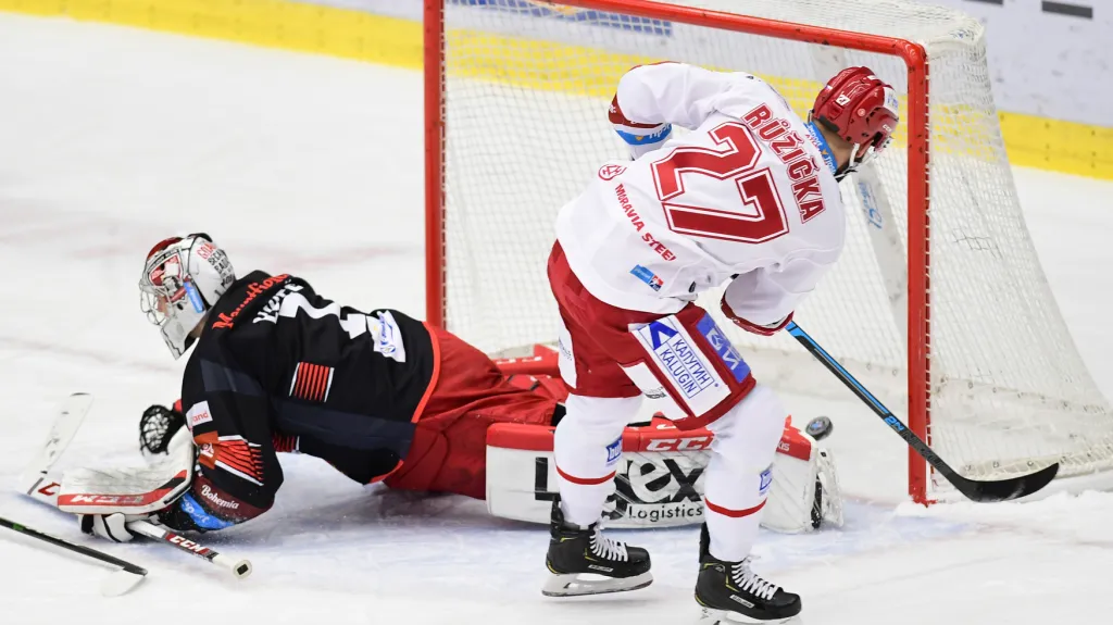 Martin Růžička se prosazuje proti Hradci Králové